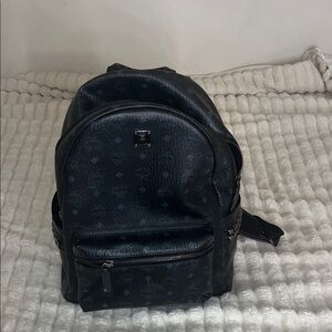 MCM Black Backpack .